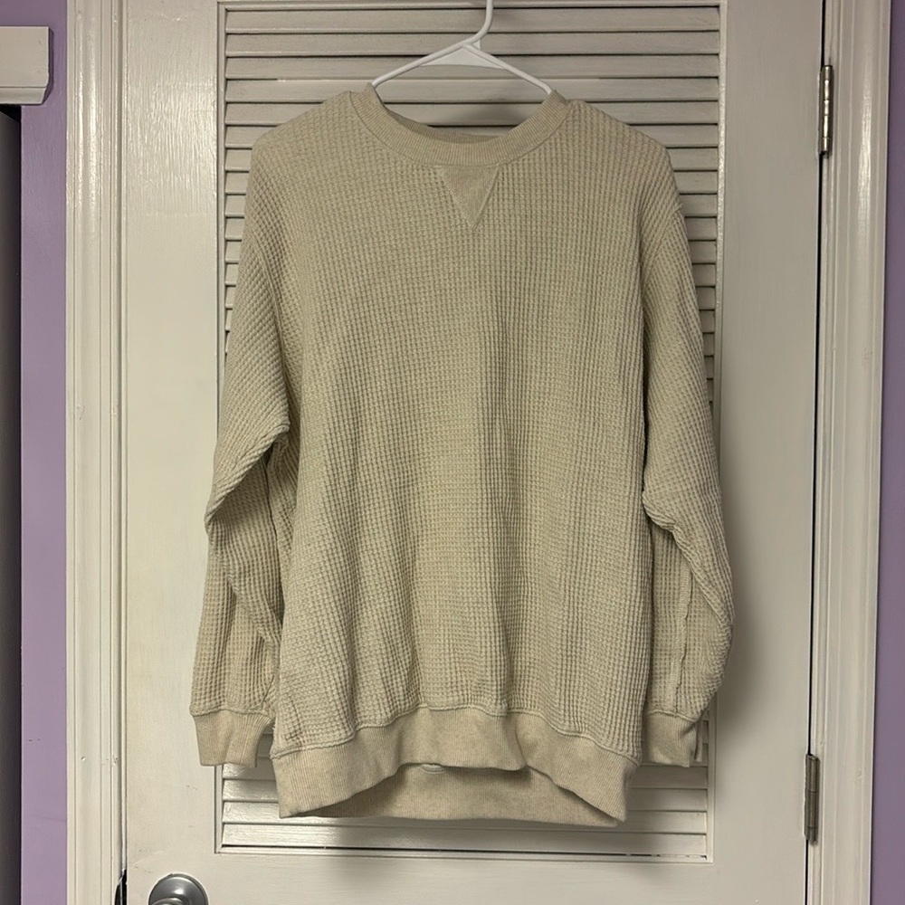 Aerie waffle knit sweater
